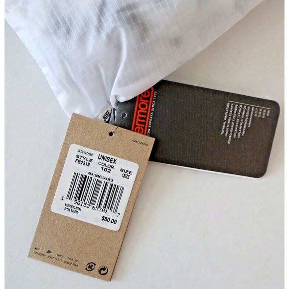 Nike FB2319 102 Unisex Sz One Size Marble Thermore Insulated Scarf $80 - Picture 4 of 5